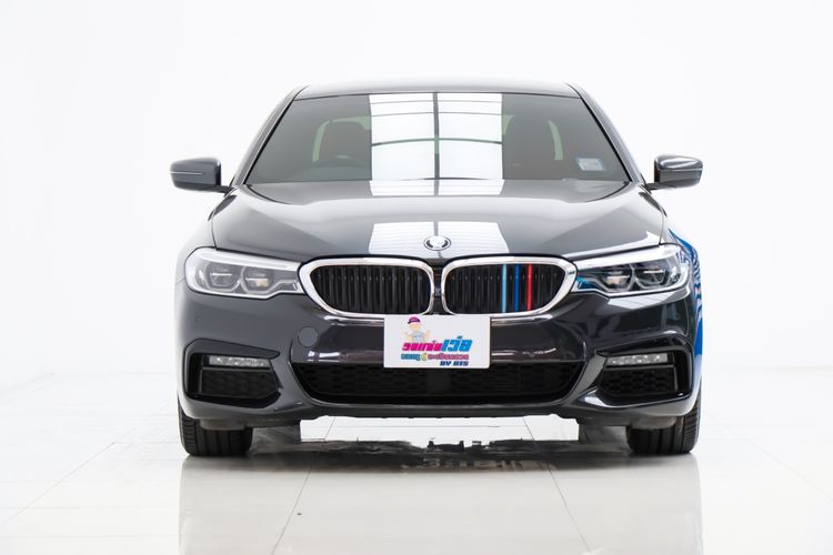 BMW Series 5 2019 520d Sedan ดีเซล ไม่ติดแก๊ส เกียร์อัตโนมัติ เทา รูปที่ 2