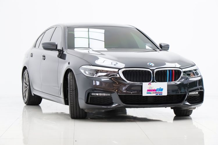 BMW Series 5 2019 520d Sedan ดีเซล ไม่ติดแก๊ส เกียร์อัตโนมัติ เทา รูปที่ 3