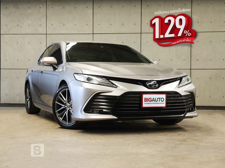 Toyota Camry 2022 2.5 Premium Sedan เบนซิน ไม่ติดแก๊ส เกียร์อัตโนมัติ บรอนซ์เงิน