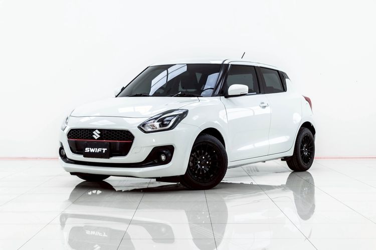 Suzuki Swift 2019 1.2 GLX Sedan เบนซิน ไม่ติดแก๊ส เกียร์อัตโนมัติ ขาว
