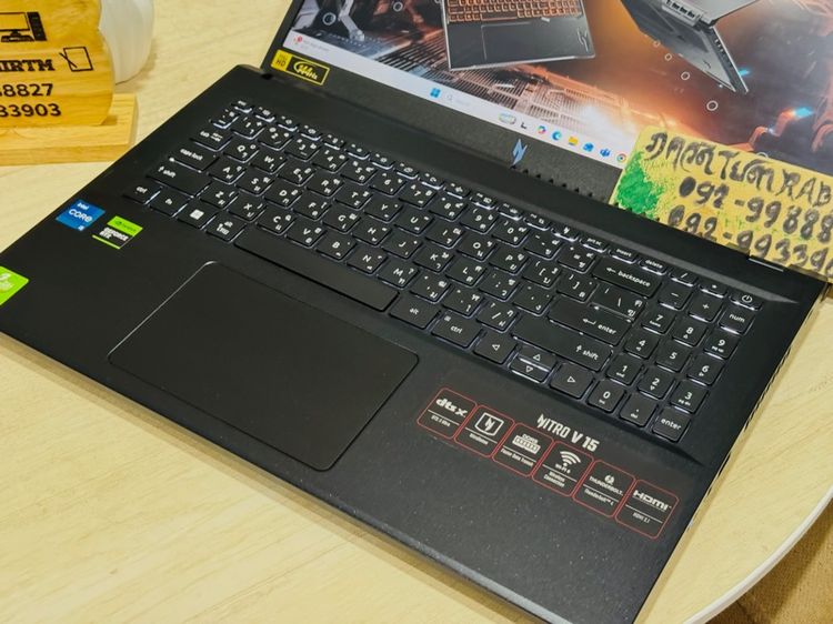 Acer Nitro V15 Gaming Core i5 Gen13 การ์ดจอแยก Nvidia RTX2050  ,Ram 16G , M.2 Pcle 512G จอ15.6" 144Hz ประกันศูนย์ Onsite 2027  รูปที่ 2