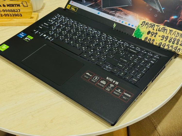 Acer Nitro V15 Gaming Core i5 Gen13 การ์ดจอแยก Nvidia RTX2050  ,Ram 16G , M.2 Pcle 512G จอ15.6" 144Hz ประกันศูนย์ Onsite 2027  รูปที่ 5
