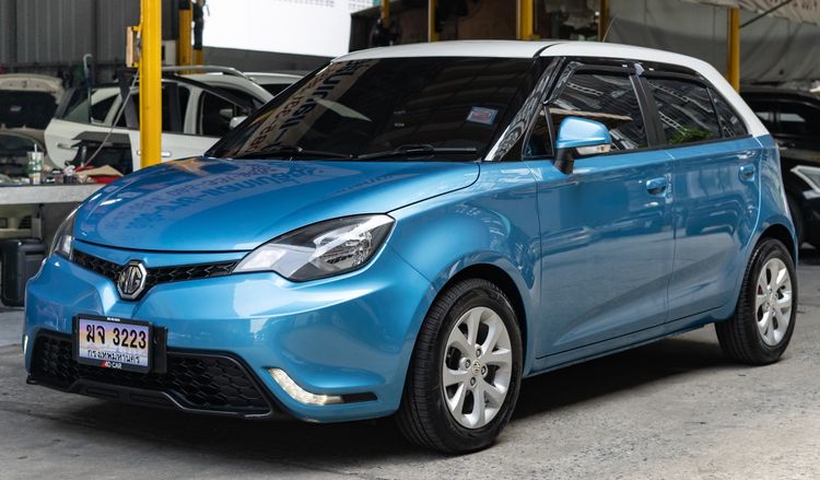 MG MG3 2016 1.5 X Sedan เบนซิน ไม่ติดแก๊ส เกียร์อัตโนมัติ ฟ้า รูปที่ 2