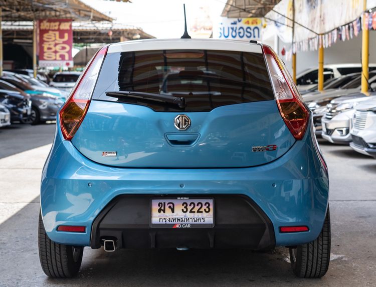 MG MG3 2016 1.5 X Sedan เบนซิน ไม่ติดแก๊ส เกียร์อัตโนมัติ ฟ้า รูปที่ 4
