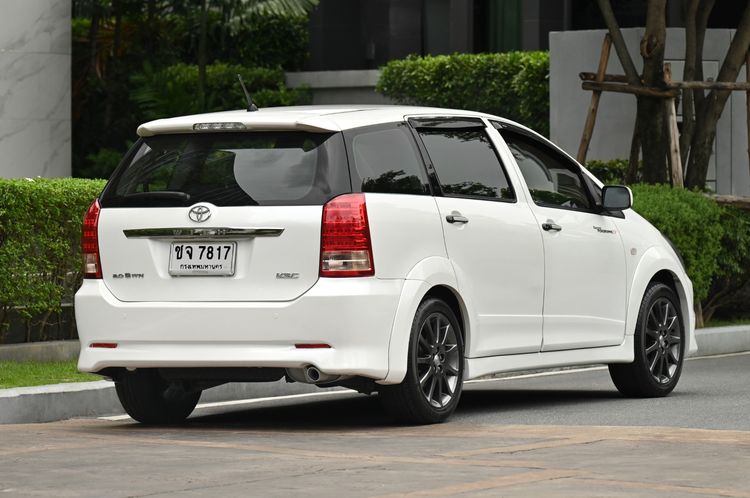 Toyota Wish 2007 2.0 Q Sport Touring II Utility-car เบนซิน ไม่ติดแก๊ส เกียร์อัตโนมัติ ขาว รูปที่ 4