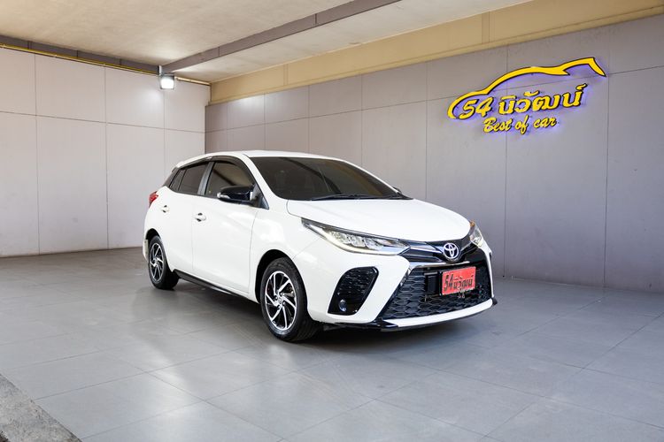 Toyota Yaris 2022 1.2 Sport Sedan เบนซิน ไม่ติดแก๊ส เกียร์อัตโนมัติ ขาว