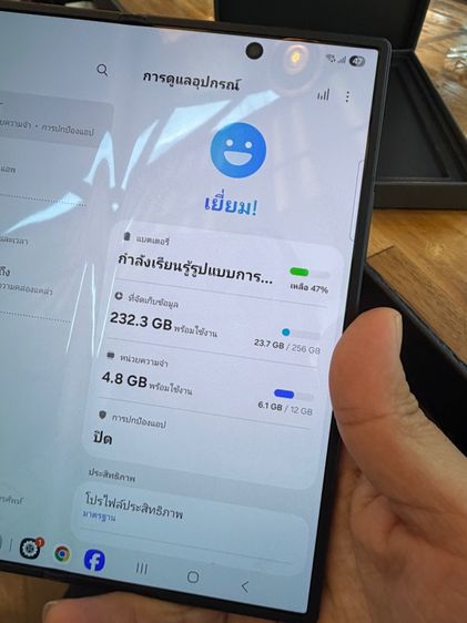 Samsung galaxy fold 7 256 gb jet black ครบกล่อง รูปที่ 11