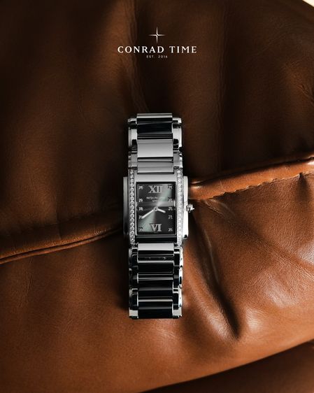 Patek Twenty-4 4910 10A-010 Gray Dial Stainless steel 2013 25 x 30 mm. Fullset 