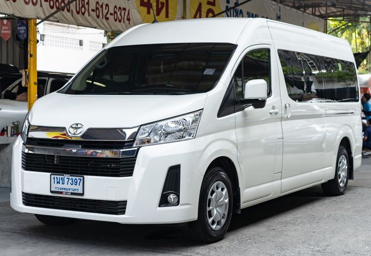 Toyota Commuter 2025 2.8 Van ดีเซล ไม่ติดแก๊ส เกียร์อัตโนมัติ ขาว รูปที่ 2