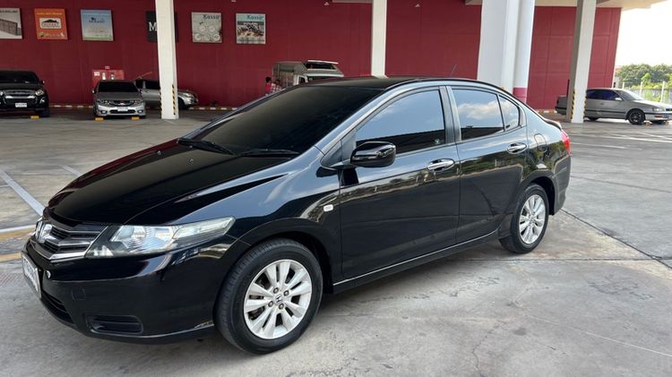 รถ Honda City 1.5 V CNG สี ดำ