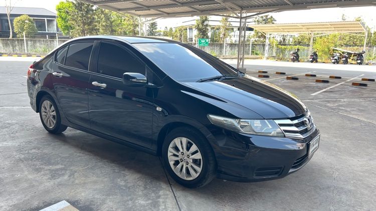 Honda City 2012 1.5 V CNG Sedan เบนซิน NGV เกียร์อัตโนมัติ ดำ รูปที่ 2
