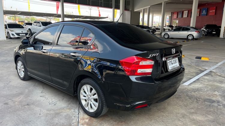 Honda City 2012 1.5 V CNG Sedan เบนซิน NGV เกียร์อัตโนมัติ ดำ รูปที่ 4