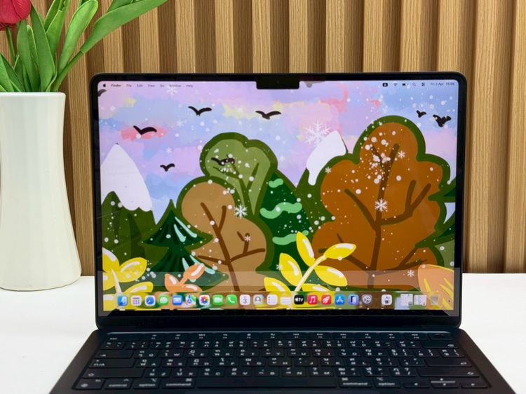 MacBook Air 13.6-inch M2 2022 Ram16GB SSD256GB Midnight  รูปที่ 4