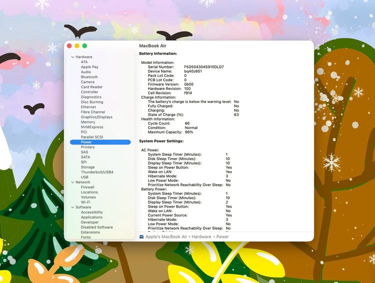 MacBook Air 13.6-inch M2 2022 Ram16GB SSD256GB Midnight  รูปที่ 13