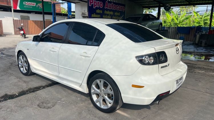 Mazda Mazda3 2008 2.0 Maxx Sports Sedan เบนซิน ไม่ติดแก๊ส เกียร์อัตโนมัติ ขาว รูปที่ 4