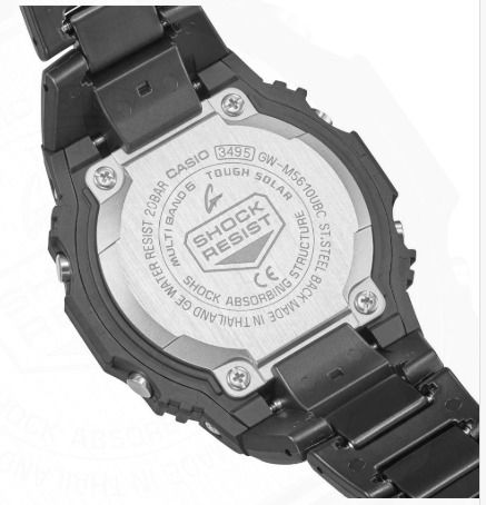 Casio G-Shock GW-M5610UBC - สีดำ ไฟเขียว รูปที่ 3