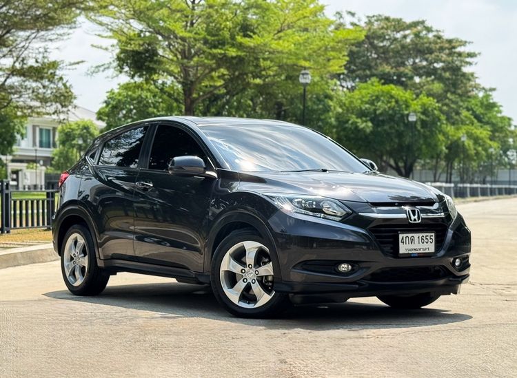 Honda HR-V 2015 1.8 E Sedan เบนซิน ไม่ติดแก๊ส เกียร์อัตโนมัติ ดำ รูปที่ 3