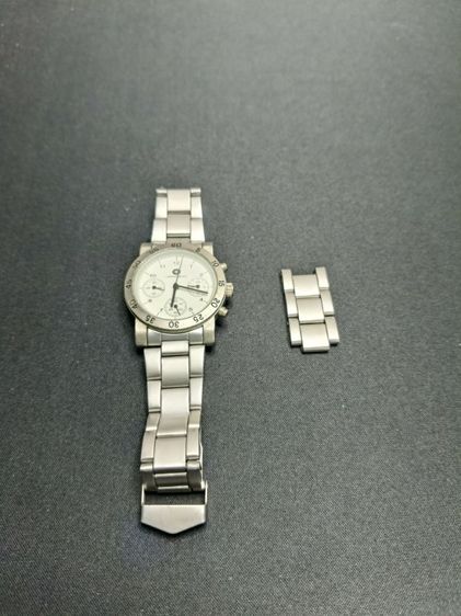 นาฬิกาข้อมือสแตนเลส Chronograph ระบบ Quartz หน้าปัด 40mm สภาพดี รูปที่ 11