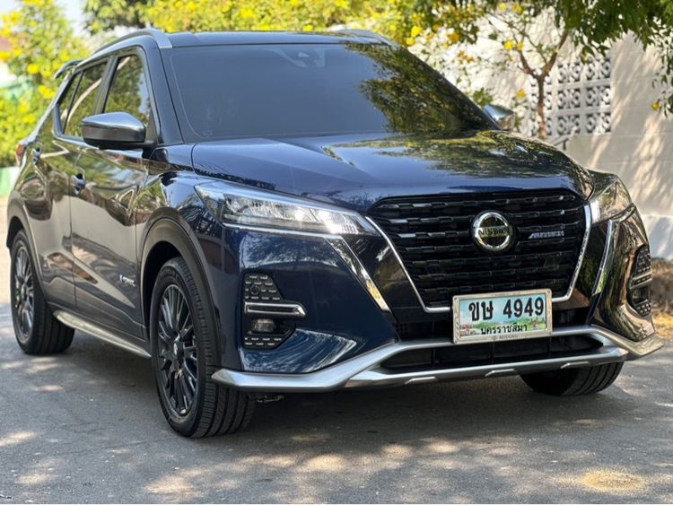 Nissan Kicks 2023 1.2 Autech Sedan ไฮบริด ไม่ติดแก๊ส เกียร์อัตโนมัติ น้ำเงิน รูปที่ 2
