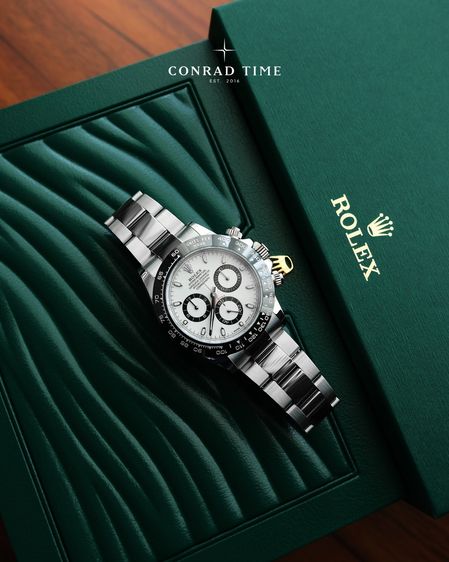 Rolex Daytona 116500LN White Panda Dial Oyster Steel 2021 40mm. Fullset  รูปที่ 4