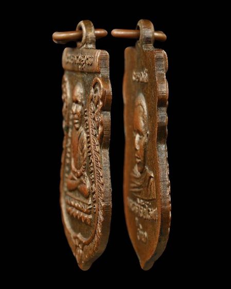 เสมาหลวงพ่อทวด วัดช้างให้ ปี 2500 เนื้อทองแดง รูปที่ 3