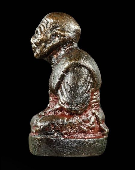 รูปหล่อหลวงพ่อทวดเบตง พิมพ์แต่ง เนื้อนวโลหะ ปี 2505 รูปที่ 4