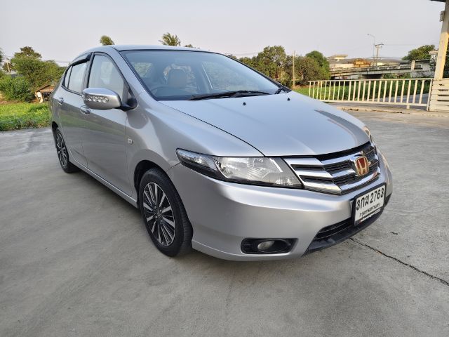 Honda City 2014 1.5 V เบนซิน LPG เกียร์อัตโนมัติ เทา รูปที่ 4