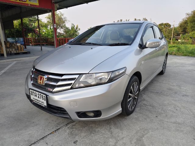 Honda City 2014 1.5 V เบนซิน LPG เกียร์อัตโนมัติ เทา รูปที่ 2