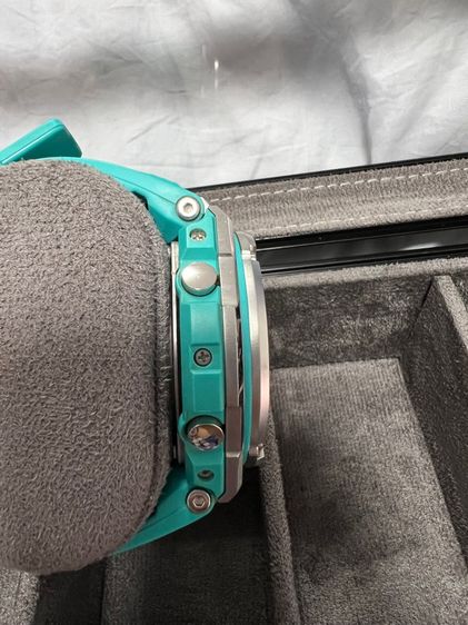 Casio G-Shock G-STEEL Limited Color GST-410 series รุ่น GST-410-2A สีฟ้าเทอร์ควอย (สีผลิตจำกัดไม่วางขายในไทย) ของแท้ รูปที่ 2