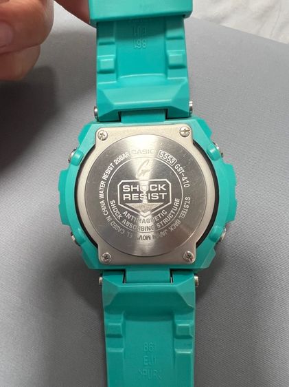 Casio G-Shock G-STEEL Limited Color GST-410 series รุ่น GST-410-2A สีฟ้าเทอร์ควอย (สีผลิตจำกัดไม่วางขายในไทย) ของแท้ รูปที่ 7