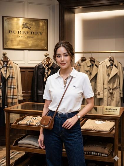 Burberry แท้อก38“ รูปที่ 3