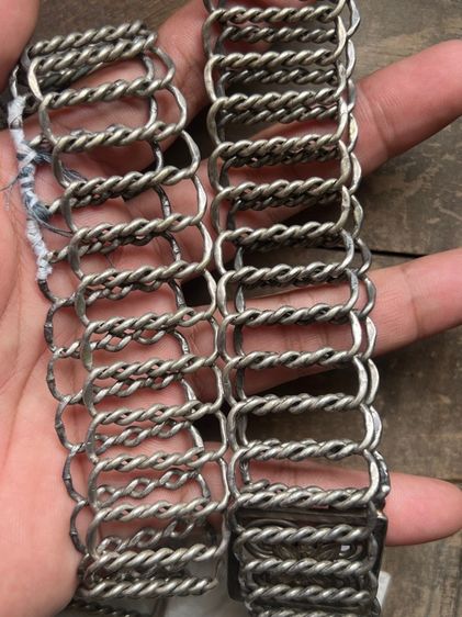 เข็มขัดเงินไม่ทราบเปอร์เซ็น ชำรุด 153.6กรัม  รูปที่ 9