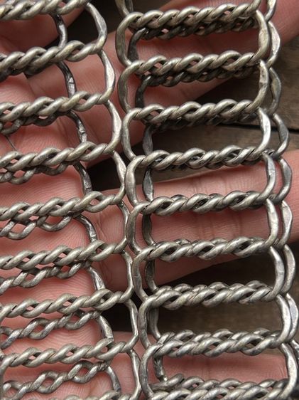 เข็มขัดเงินไม่ทราบเปอร์เซ็น ชำรุด 153.6กรัม  รูปที่ 8