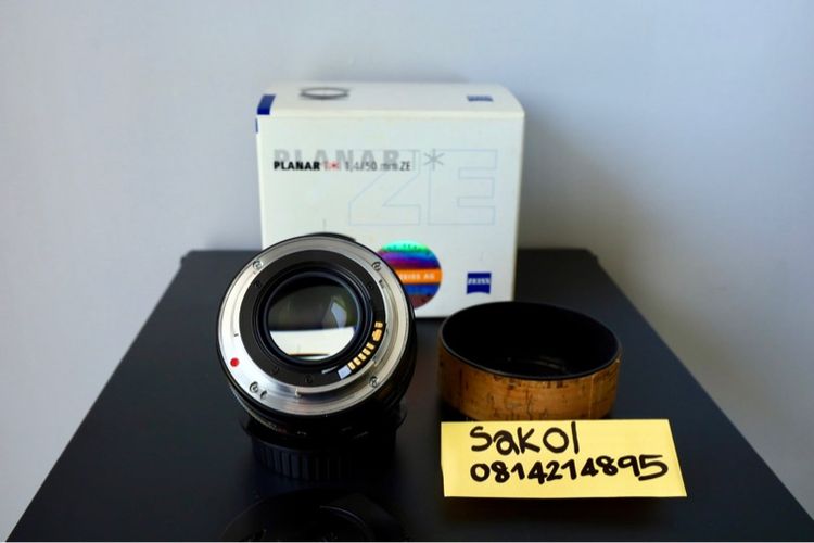 Carl Zeiss Planar   50mm f1.4 ZE รูปที่ 3