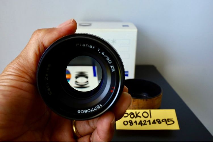 Carl Zeiss Planar   50mm f1.4 ZE รูปที่ 4