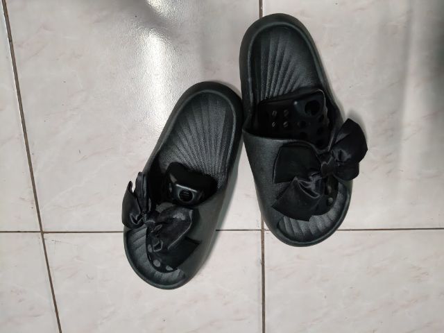 ร้องเท้าแตะผูกโบว์น่ารักมาก