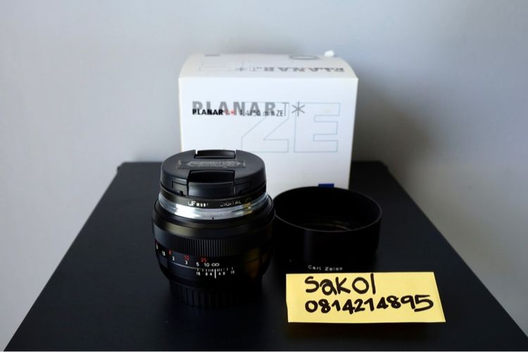 Carl Zeiss Planar   50mm f1.4 ZE รูปที่ 2