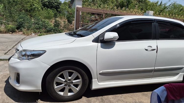 Toyota Altis 2012 1.6 E CNG Sedan เบนซิน NGV เกียร์อัตโนมัติ ขาว รูปที่ 3