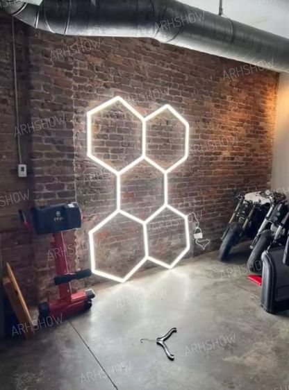  ไฟ LED ทรงรังผึ้ง 5 เหลี่ยม กำลังไฟ 216 วัตต์ รูปที่ 10