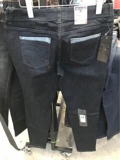 ของใหม่ของแท้อยู่ในถุงพลาสติก เอว 31ยืดได้ถึงเอว32  ยีนส์ทรงขาเดฟ สียีนส์เข้มหญิง jeans mc เบอร์ เอว 31 ❤️   รูปที่ 6