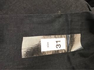 ของใหม่ของแท้อยู่ในถุงพลาสติก เอว 31ยืดได้ถึงเอว32  ยีนส์ทรงขาเดฟ สียีนส์เข้มหญิง jeans mc เบอร์ เอว 31 ❤️   รูปที่ 15