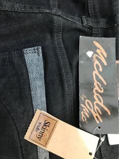 ของใหม่ของแท้อยู่ในถุงพลาสติก เอว 31ยืดได้ถึงเอว32  ยีนส์ทรงขาเดฟ สียีนส์เข้มหญิง jeans mc เบอร์ เอว 31 ❤️   รูปที่ 17