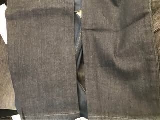 ของใหม่ของแท้อยู่ในถุงพลาสติก เอว 31ยืดได้ถึงเอว32  ยีนส์ทรงขาเดฟ สียีนส์เข้มหญิง jeans mc เบอร์ เอว 31 ❤️   รูปที่ 18