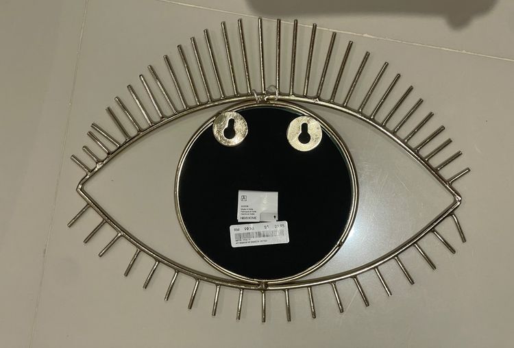 Eye Shape Metal Wall Mirror  HM Home รูปที่ 3