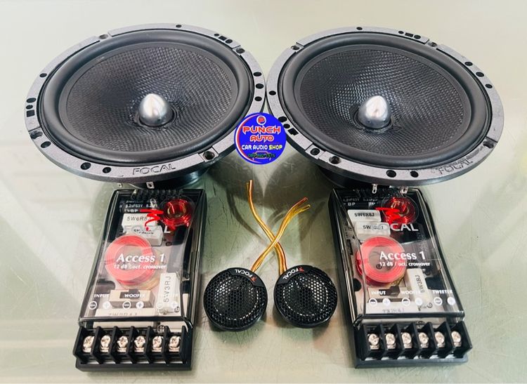 ลำโพงแยกชิ้น2ทาง FOCAL 165A1(ใช้งานได้ ปรกติ)