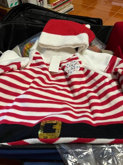 ไม่มีแขน อื่นๆ XL เดรส | จั๊มสูท อื่นๆ เดรสไหมพรหมพร้อมหมวกเข้าชุด