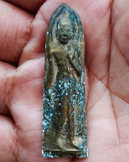 พระกำแพงลีลา เนื้อว่านหน้าทองขนาดสูง 4 - 5.5 ซ.ม. พระบ้านเก่าเก็บหลายสิบปี ไม่ทราบเกจิสร้าง รูปที่ 11