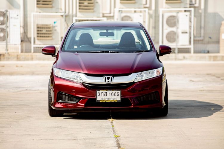 Honda City 2014 1.5 Sv Plus i-VTEC Sedan เบนซิน เกียร์อัตโนมัติ แดง รูปที่ 2