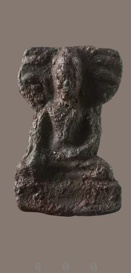 พระมเหศวร​ พิมพ์ใหญ่​ เนื้อชินเงิน​ กรุวัดพระศรีมหาธาตุจ.สุพรรณบุรี รูปที่ 12