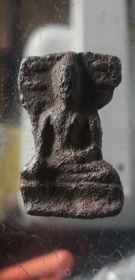 พระมเหศวร​ พิมพ์ใหญ่​ เนื้อชินเงิน​ กรุวัดพระศรีมหาธาตุจ.สุพรรณบุรี รูปที่ 17